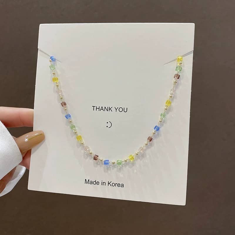 Clear Bead Bracelet